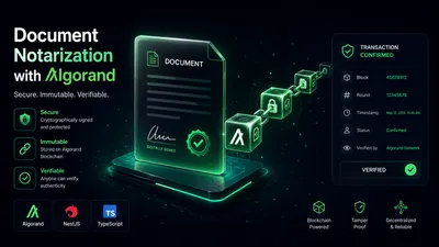 Document Notarization with Algorand