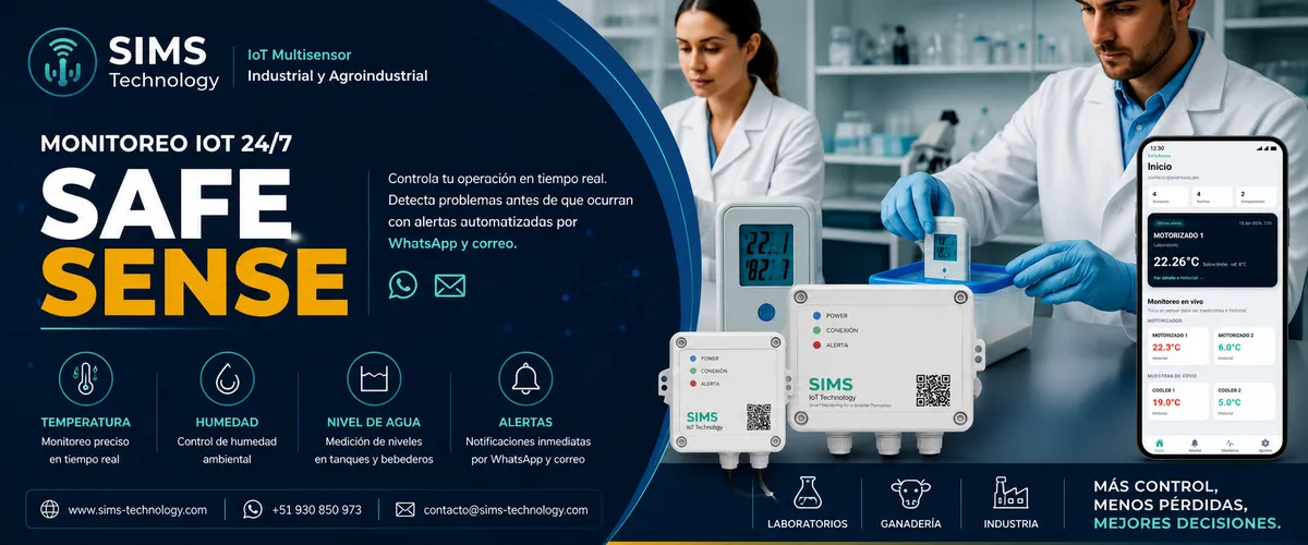 SafeSense — SIMS Technology IoT Platform